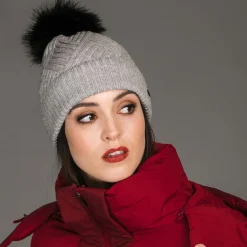 New AA lue i ull med dusk Hodeplagg