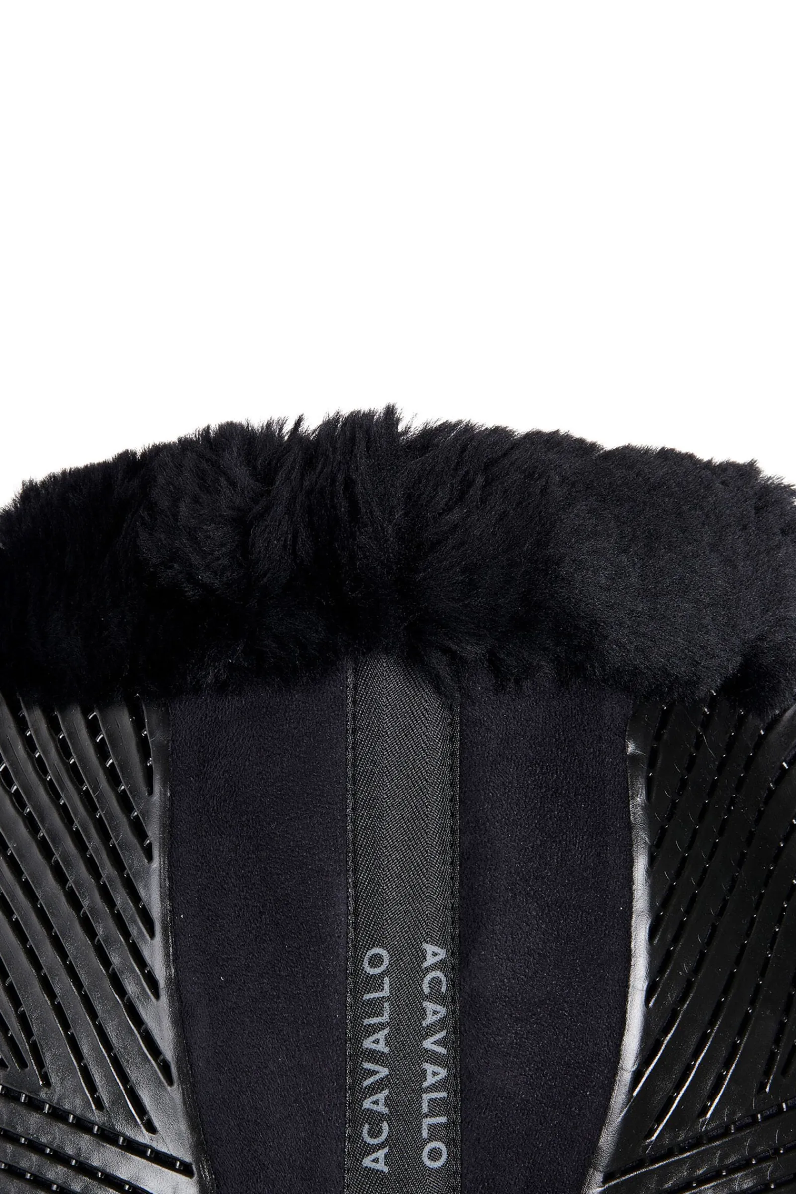 Clearance Close Contact Gel & Memory Foam halvpad med saueskinn Salpad