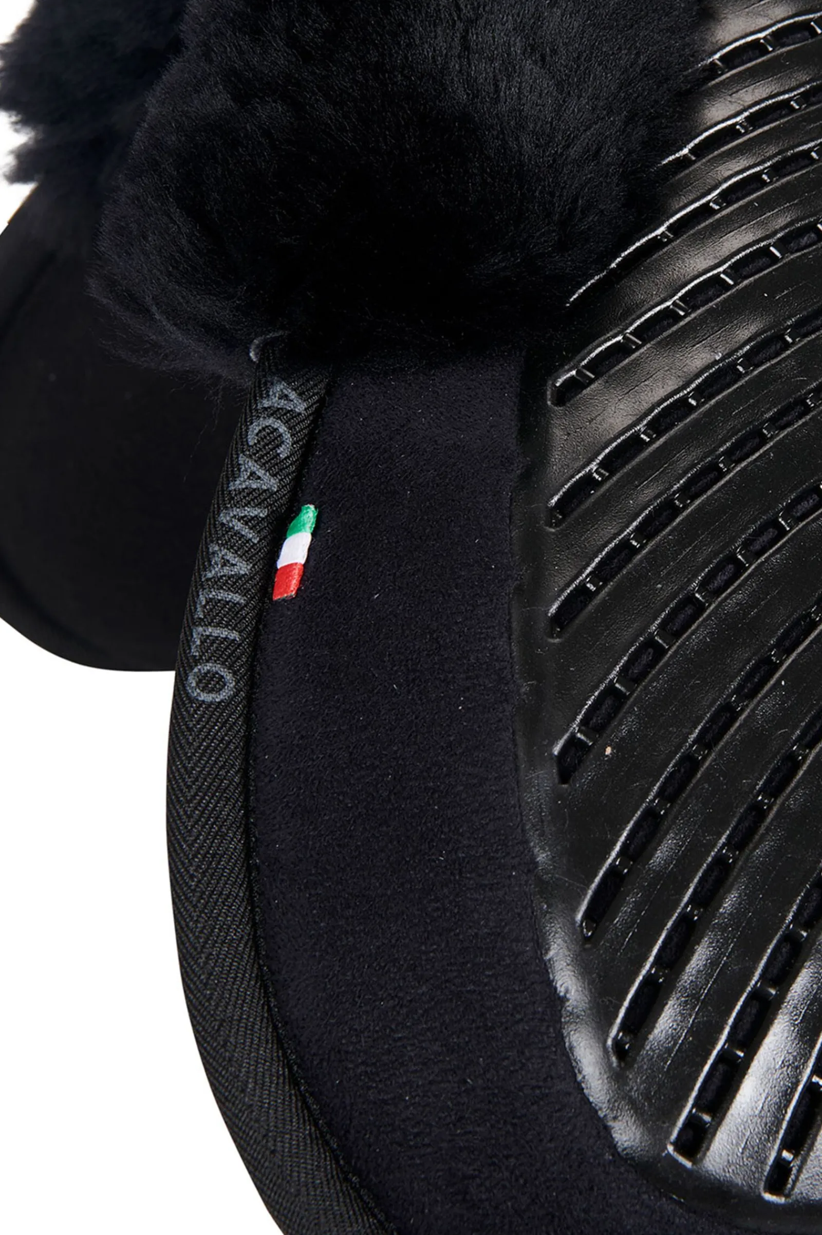 Clearance Close Contact Gel & Memory Foam halvpad med saueskinn Salpad