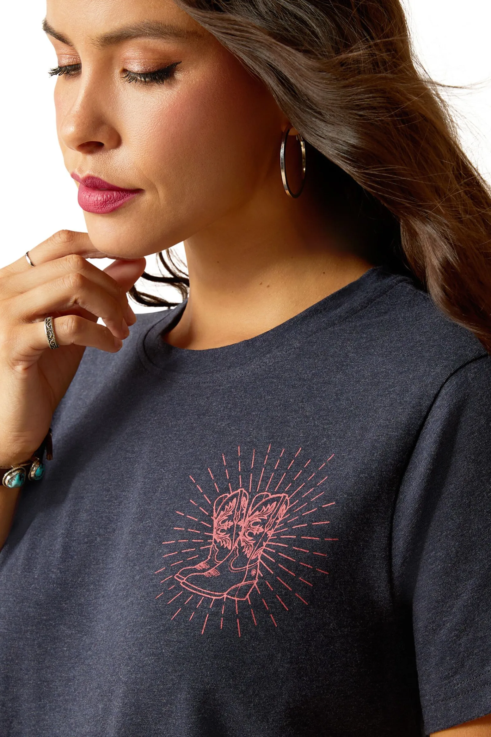 Online Dame T-skjorte med korte ermer Genuine Skjorter Og Topper