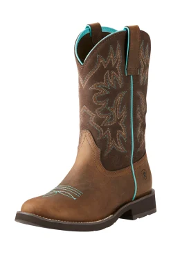 Clearance Delilah Round Toe dame westernstøvler Ridebukser