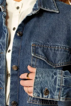 Discount Denim Skjortejakke Jakker Og Frakker