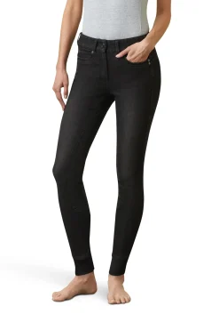 Discount Halo B Ridebukser med full grep i dongeri for kvinner Helforsterkede Ridebukser