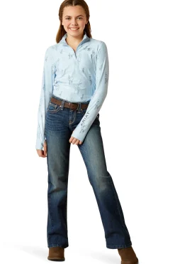 Clearance Lowell 3.0 Kid´s 1/4 Zip Baselayer Shirt Young Rider Tops & Shirts