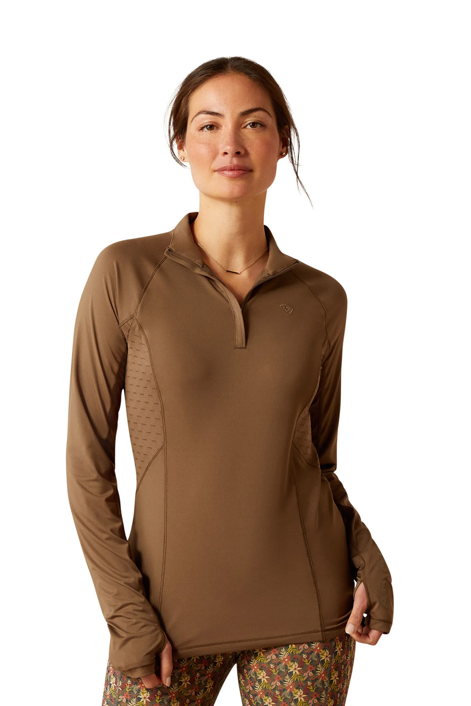 Discount Lowell 2.0 langermet skjorte med 1/4 glidelås, dame Skjorter Og Topper