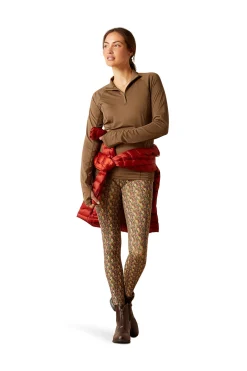 Discount Lowell 2.0 langermet skjorte med 1/4 glidelås, dame Skjorter Og Topper