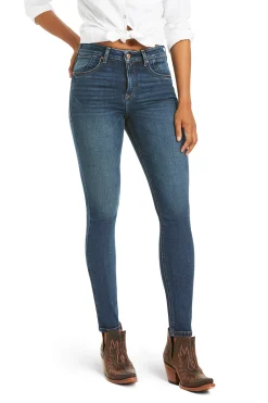 Sale Premium High Rise Skinny Jeans for kvinner Jodhpur Ridebukser