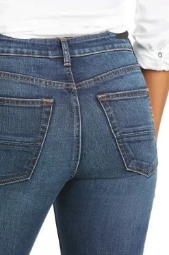 Sale Premium High Rise Skinny Jeans for kvinner Jodhpur Ridebukser