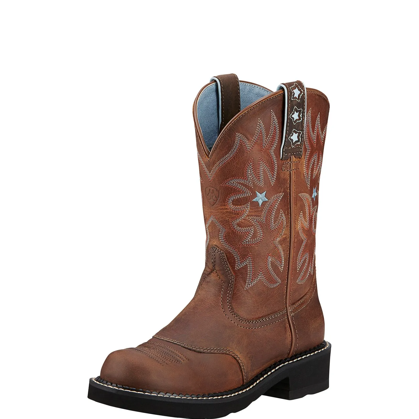 Probaby westernboots, dame Stallsko