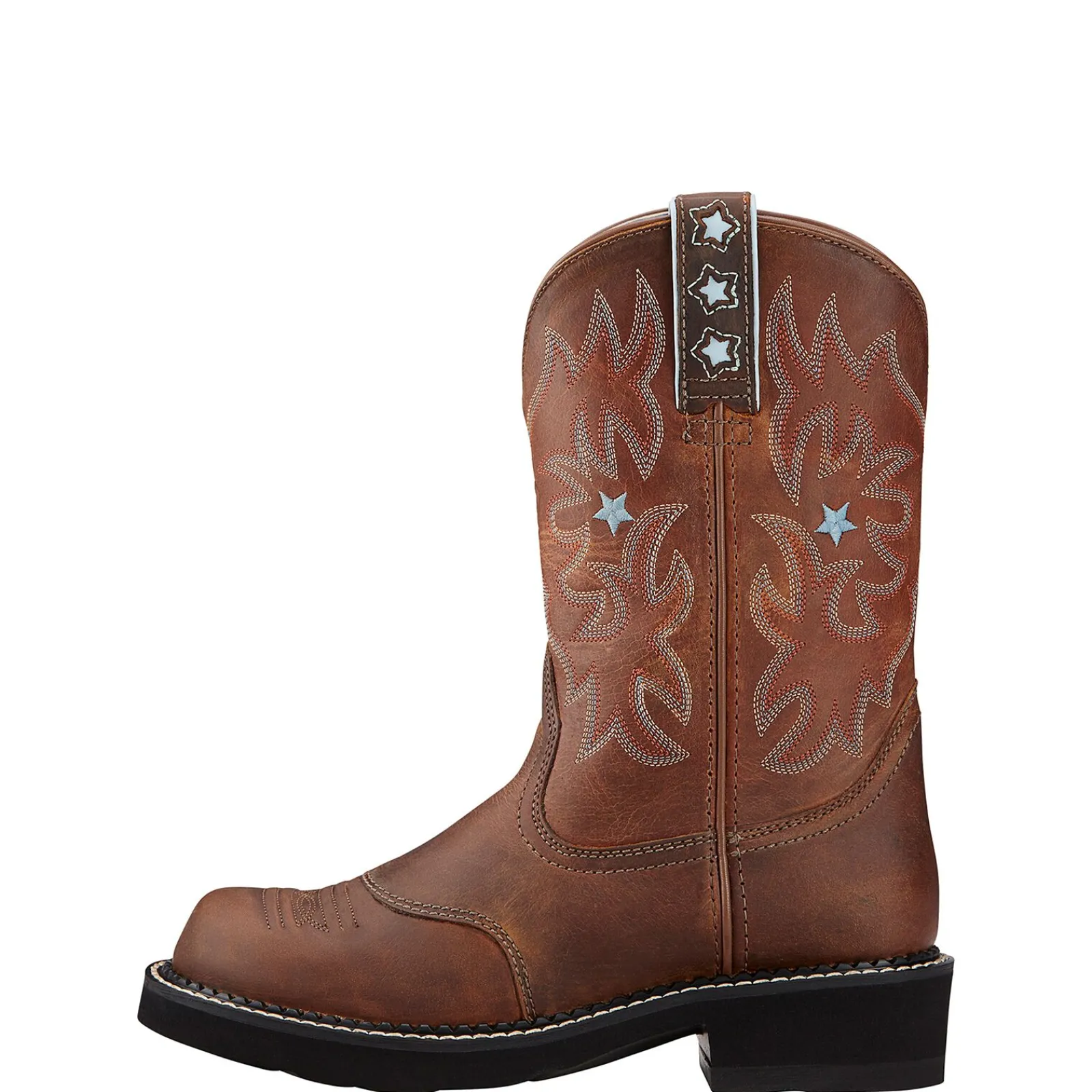 Probaby westernboots, dame Stallsko