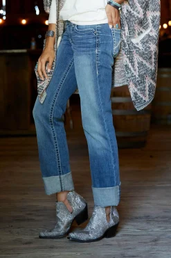 Hot REAL Stretch Icon rette jeans, dame Western|Jodhpur Ridebukser