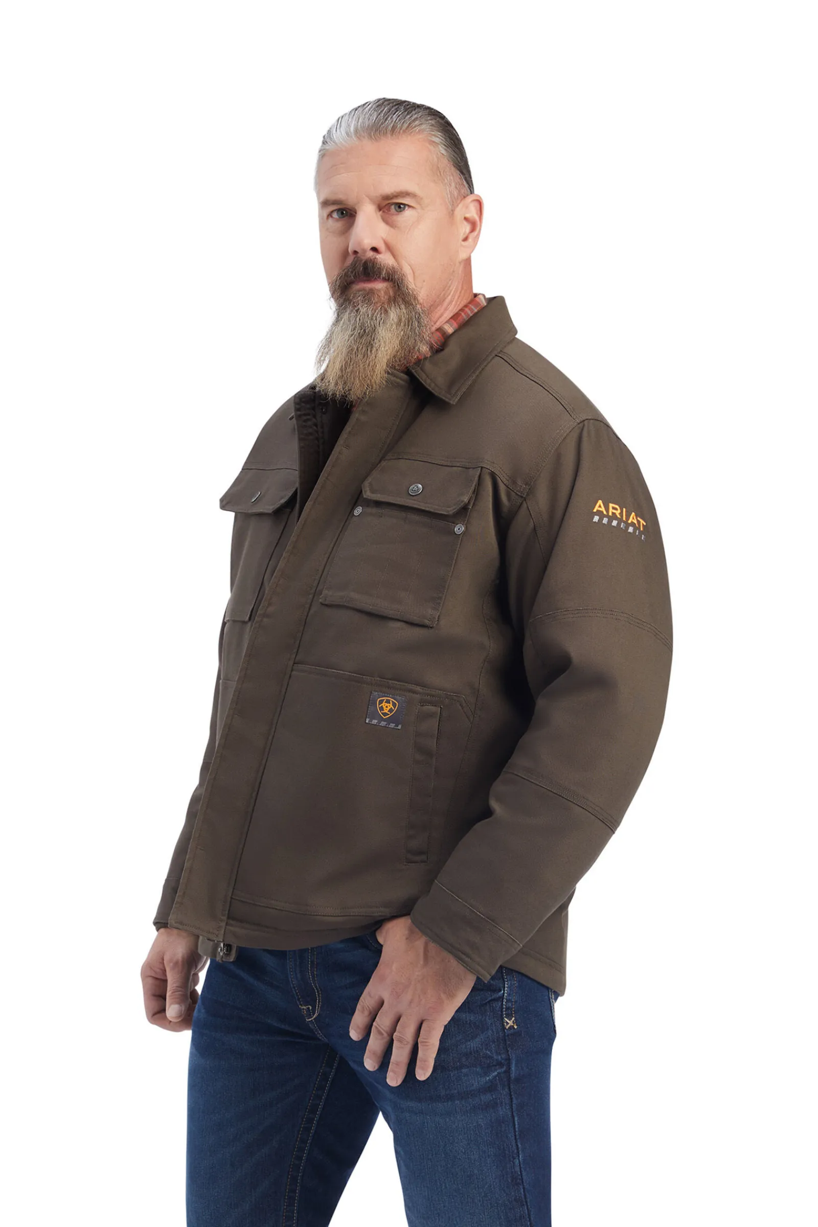 Outlet Rebar DuraCanvas Sherpa Lined jakke til herre Ridejakker Og Ridevester