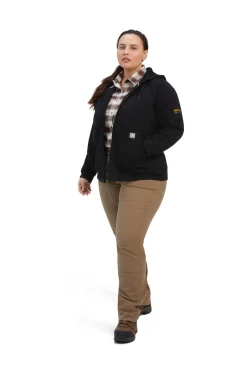 Clearance Rebar Regulator jakke med glidelås til dame Gensere & Fleece