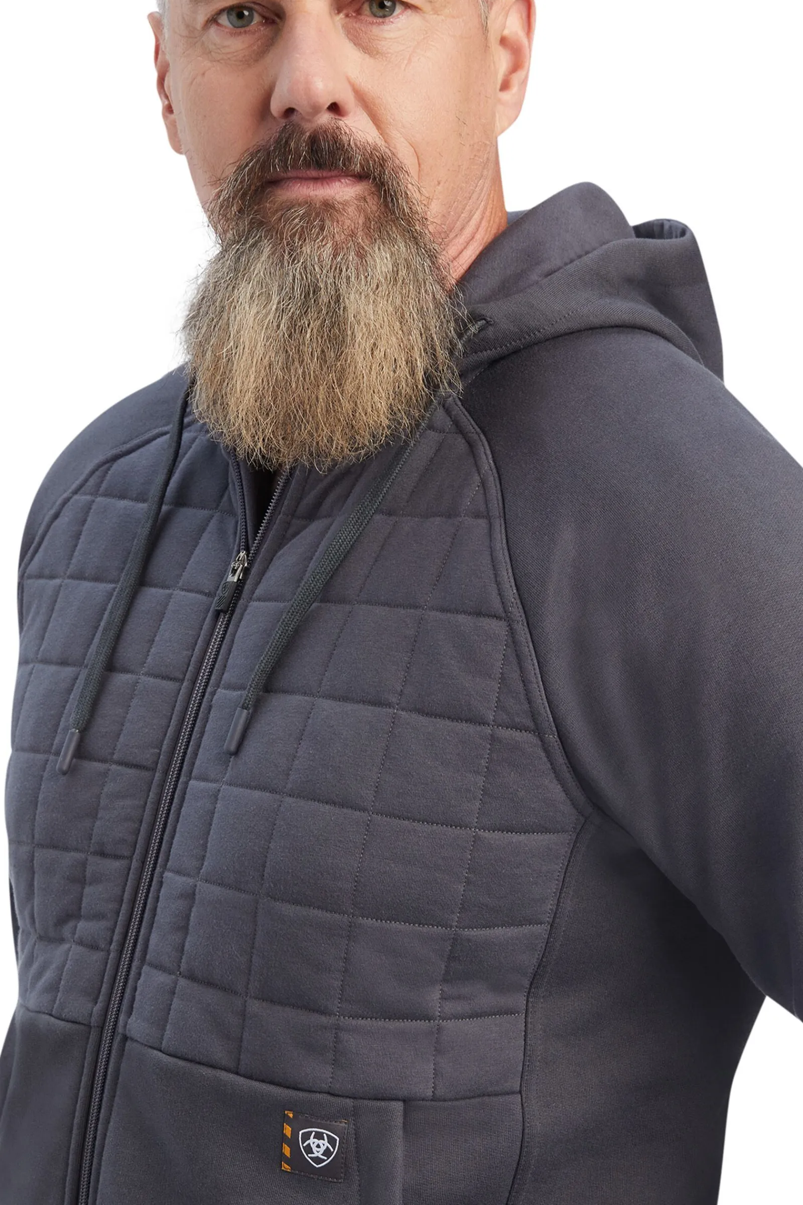 Outlet Rebar Regulator jakke med glidelås til herre Ridejakker Og Ridevester