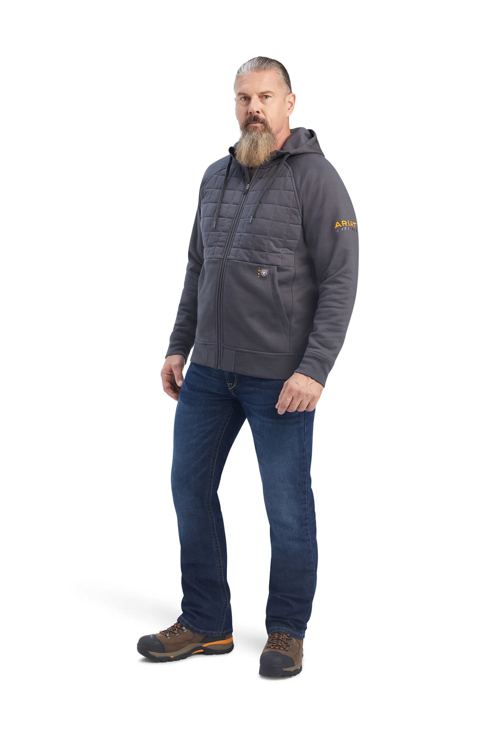 Outlet Rebar Regulator jakke med glidelås til herre Ridejakker Og Ridevester