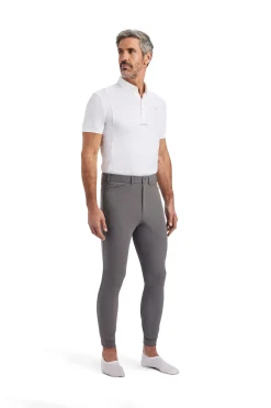 Sale Ridebukser med tri-faktor-grep for knelapper for menn Ridebukser Til Herre