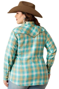 Online Roping Rutet Skjorte Skjorter Og Topper