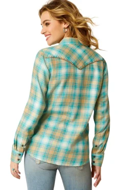 Online Roping Rutet Skjorte Skjorter Og Topper