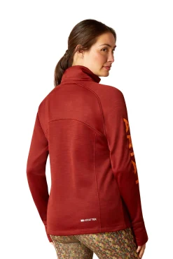 Best Tek Team sweatshirt med 1/2 glidelås, dame Gensere & Fleece