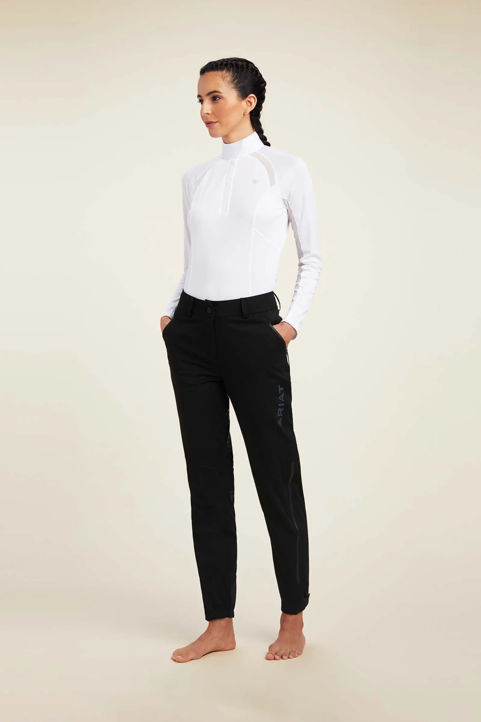 Venture H2O Shell helforsterkede jodhpur-tights til dame Jodhpur Ridebukser|Ridetights