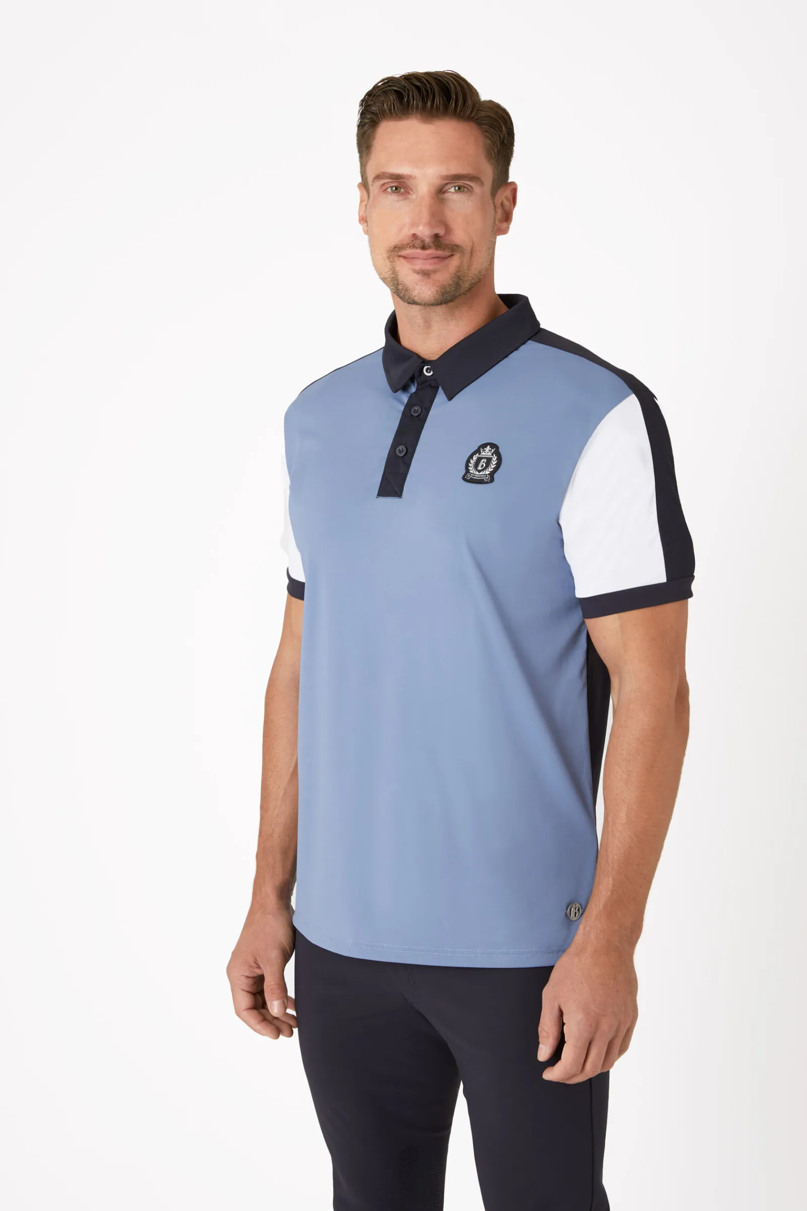 Online B Vertigo Alex funksjonell poloskjorte, herre Rideskjorter