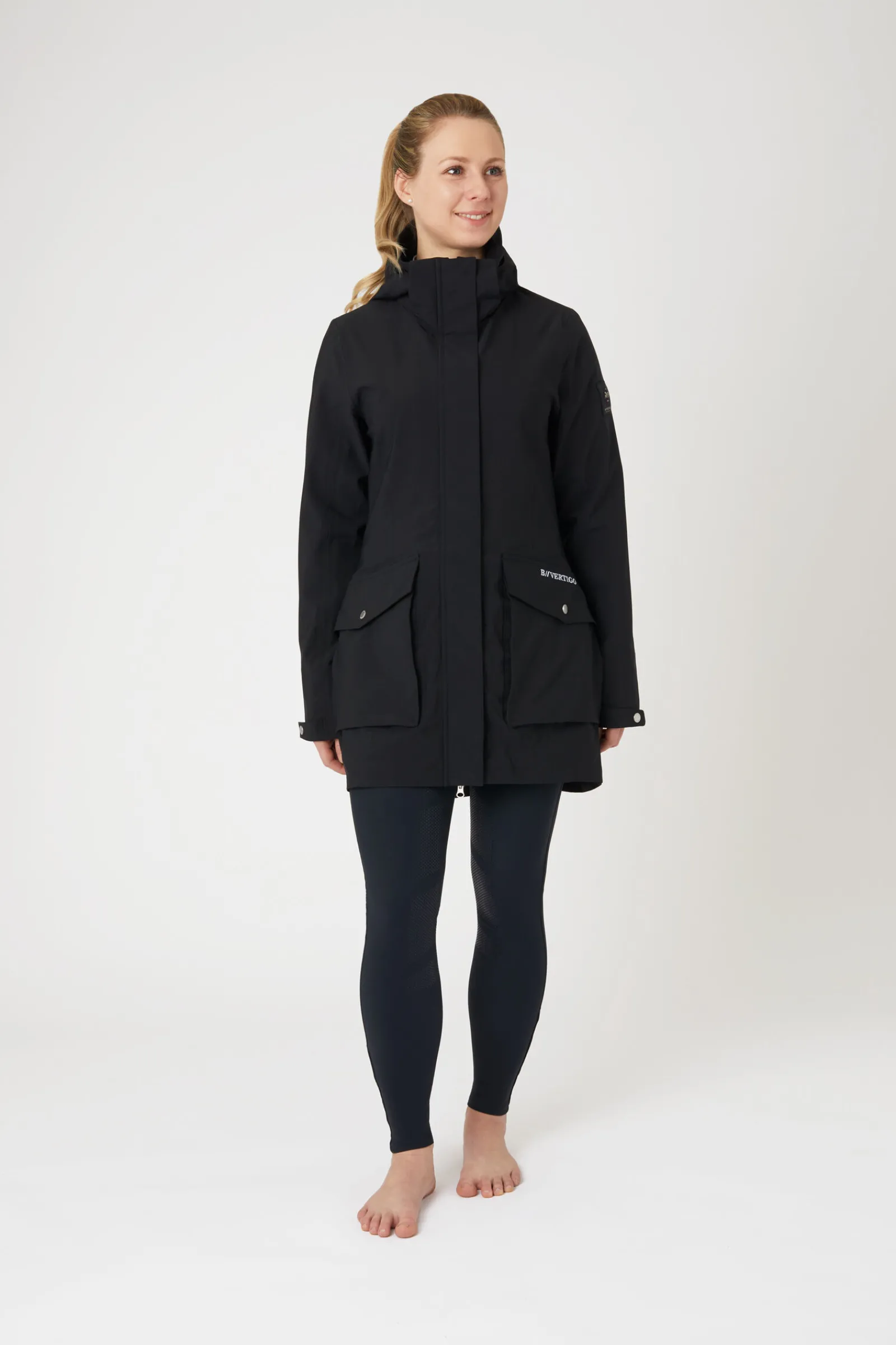 Sale B Vertigo Caroline lang ridejakke, dame Jakker Og Frakker