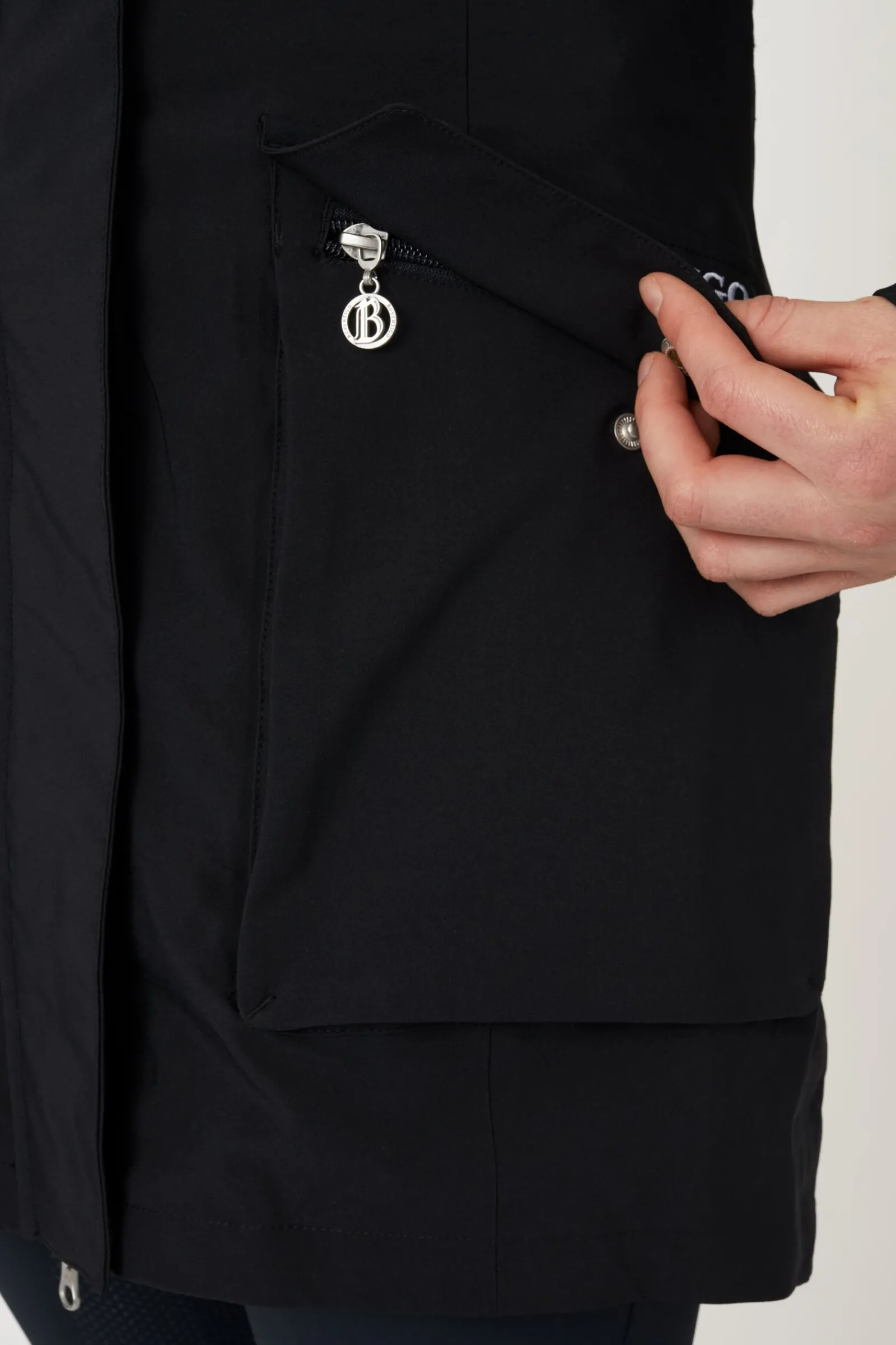 Sale B Vertigo Caroline lang ridejakke, dame Jakker Og Frakker