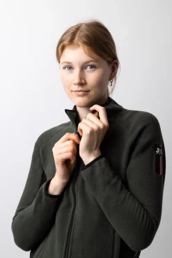 Outlet B Vertigo Cleo elastisk ridejakke i fleece til dame Gensere & Fleece|Jakker Og Frakker