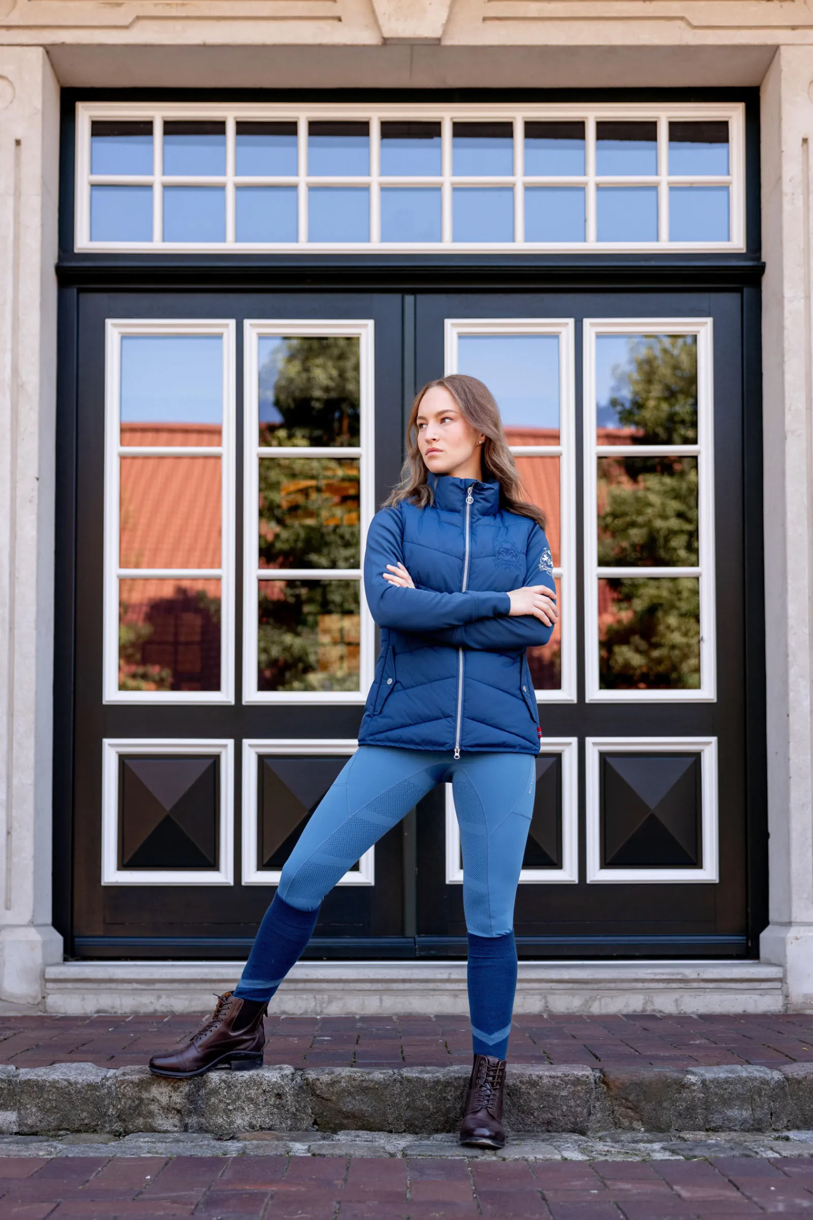 Clearance B Vertigo Cordelia Polstret Ridevest Jakker Og Frakker