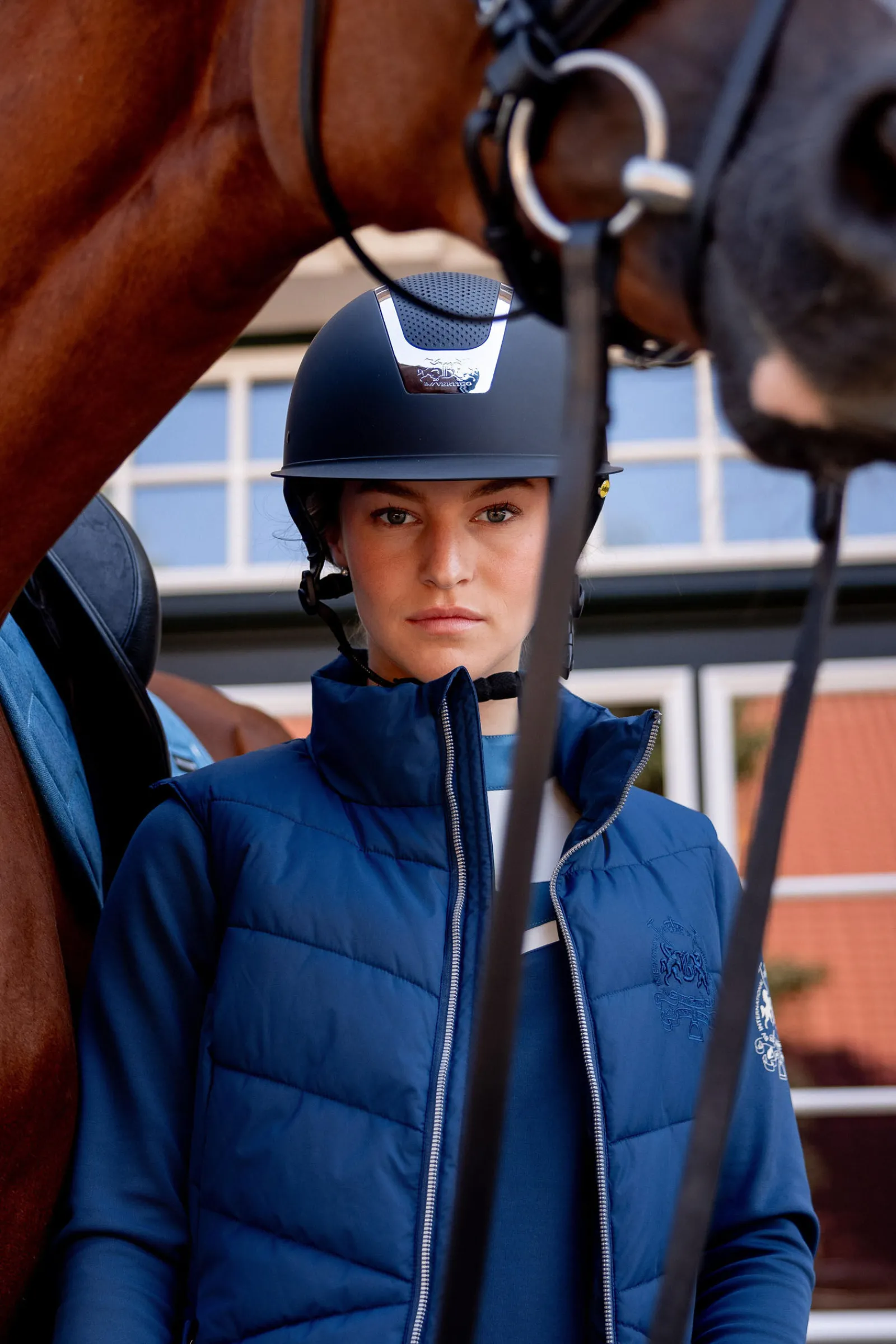 Clearance B Vertigo Cordelia Polstret Ridevest Jakker Og Frakker