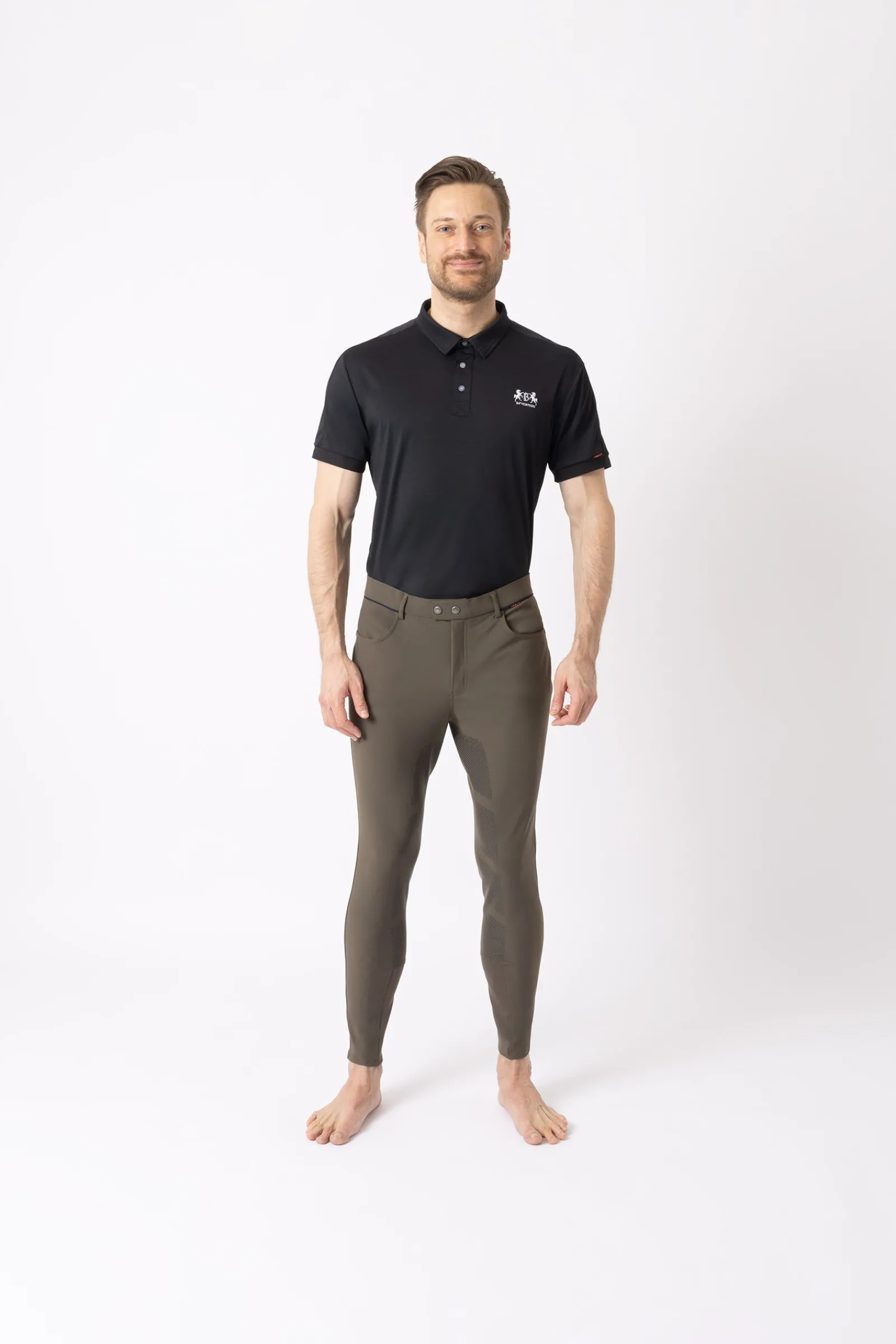 Clearance B Vertigo Damien helforsterket ridebukse, herre Ridebukser Til Herre