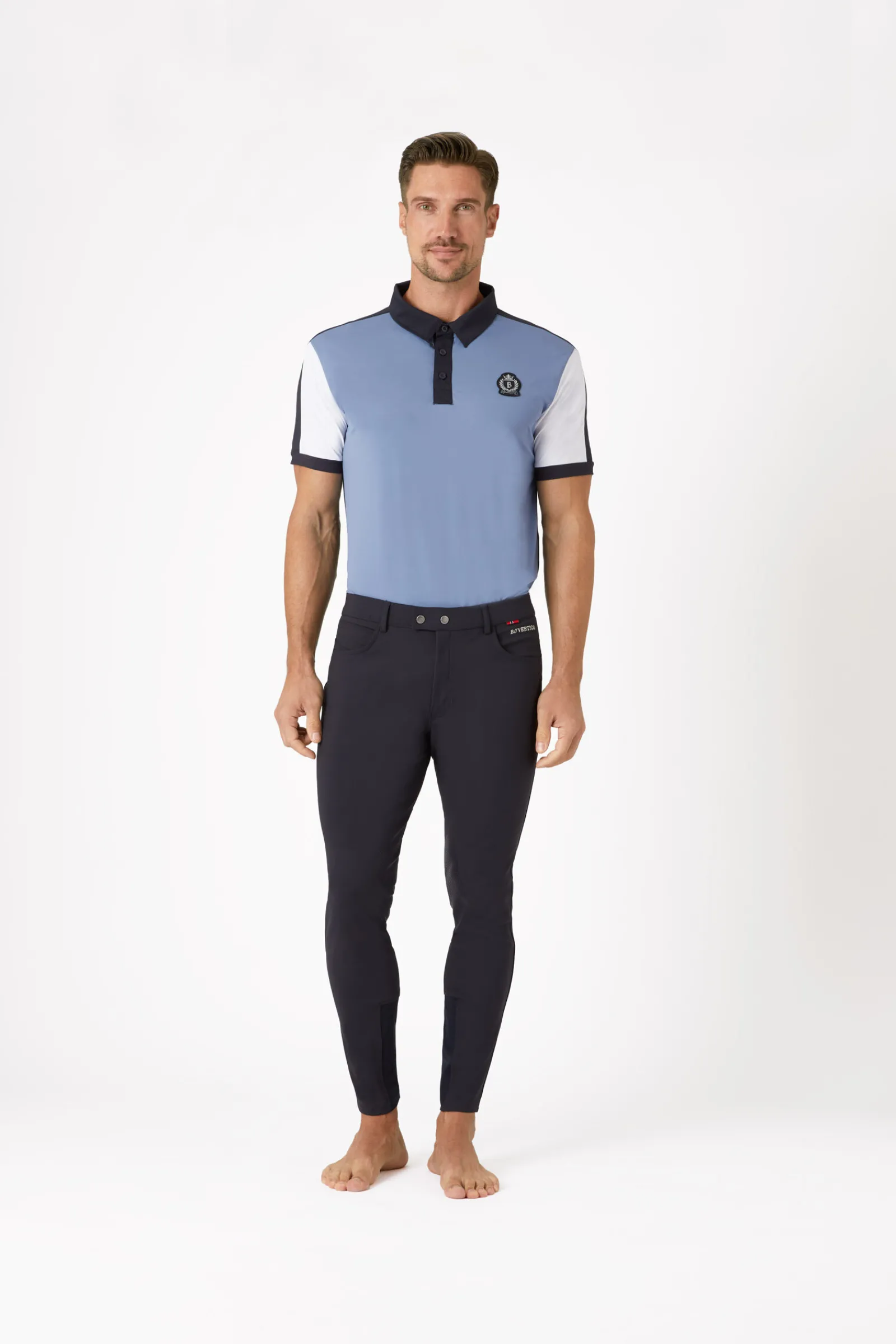 B Vertigo Damien kneforsterket ridebukse, herre Ridebukser Til Herre