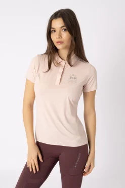 Clearance B Vertigo Daphne sømløs poloskjorte til dame Skjorter Og Topper