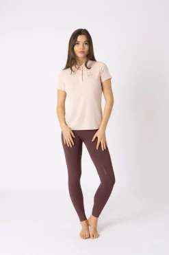 Clearance B Vertigo Daphne sømløs poloskjorte til dame Skjorter Og Topper