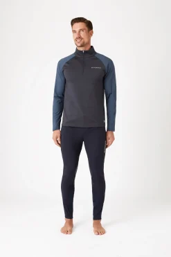 Best B Vertigo Edmund treningsskjorte med glidelås til herre Rideskjorter