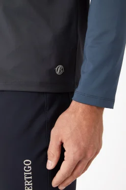 Best B Vertigo Edmund treningsskjorte med glidelås til herre Rideskjorter