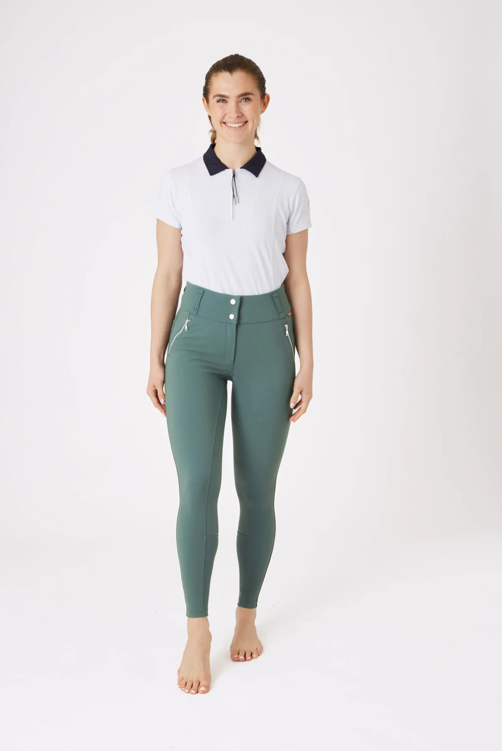 B Vertigo Enya helforsterkede ridebukser til dame Helforsterkede Ridebukser