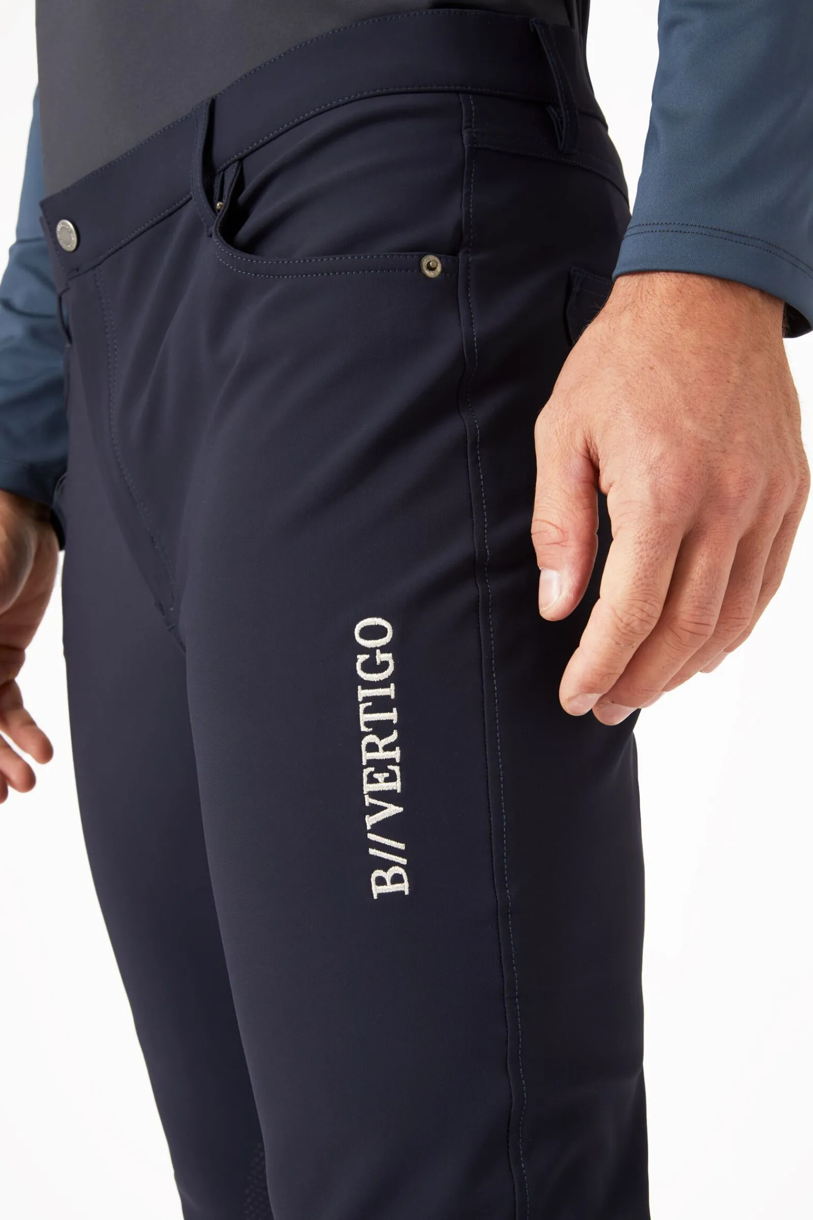 New B Vertigo Ethan kneforsterket, funksjonell ridebukse til herre Ridebukser Til Herre