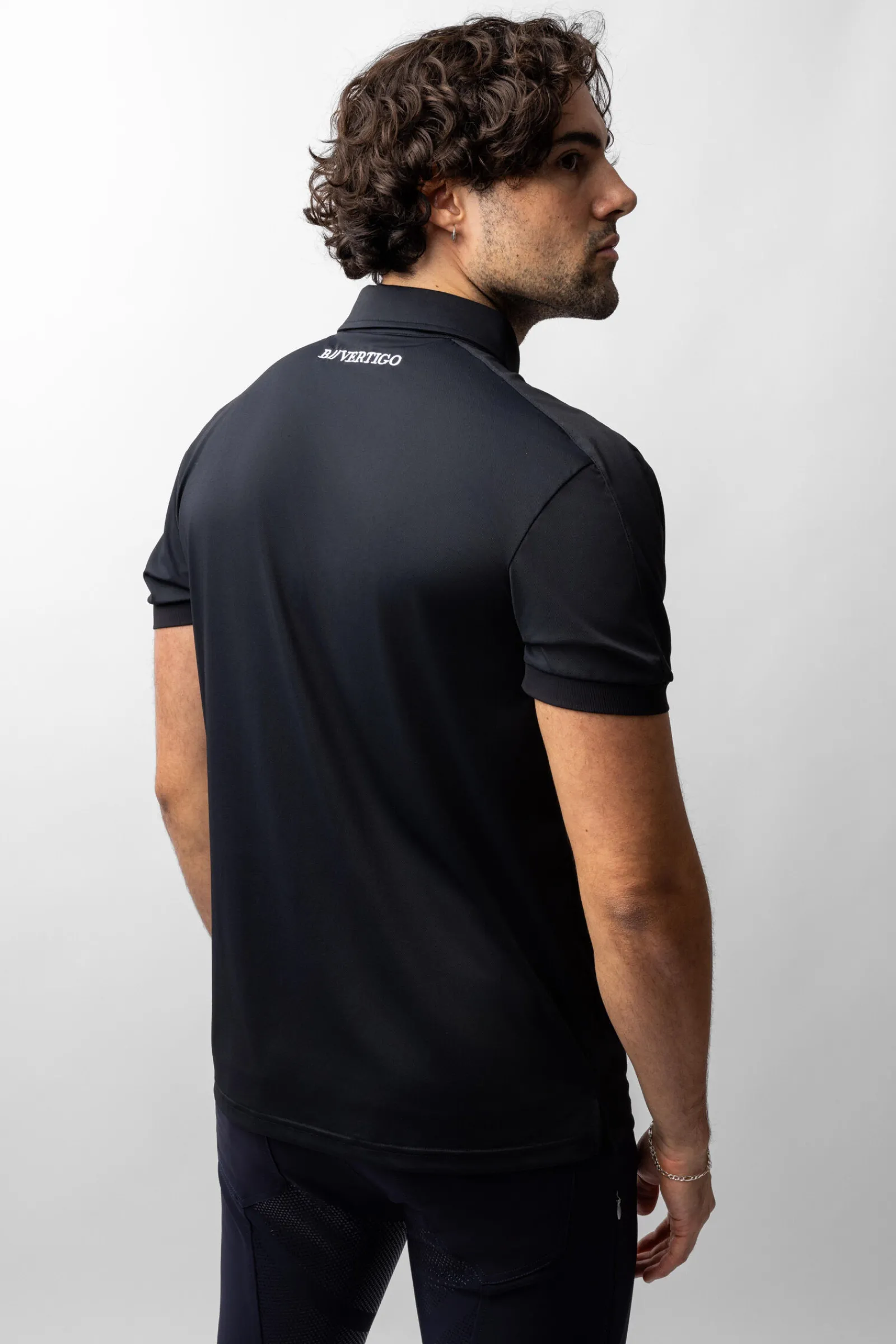 Hot B Vertigo Flynn funksjonell poloskjorte til herre Rideskjorter