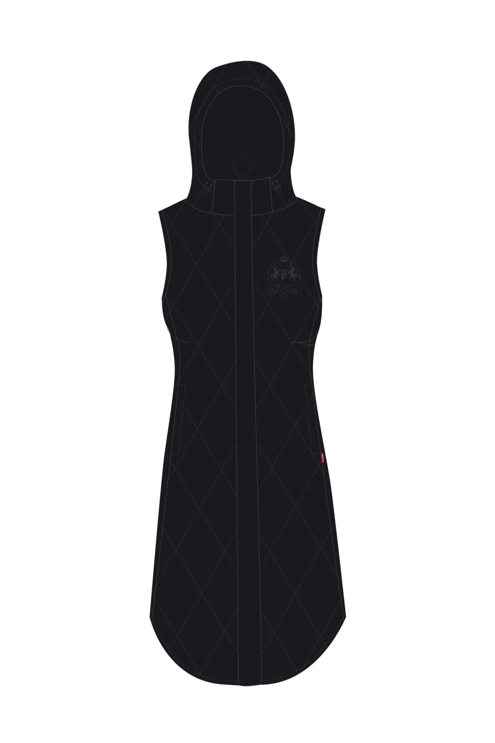 Hot B Vertigo Gem lang, fôret ridevest Jakker Og Frakker