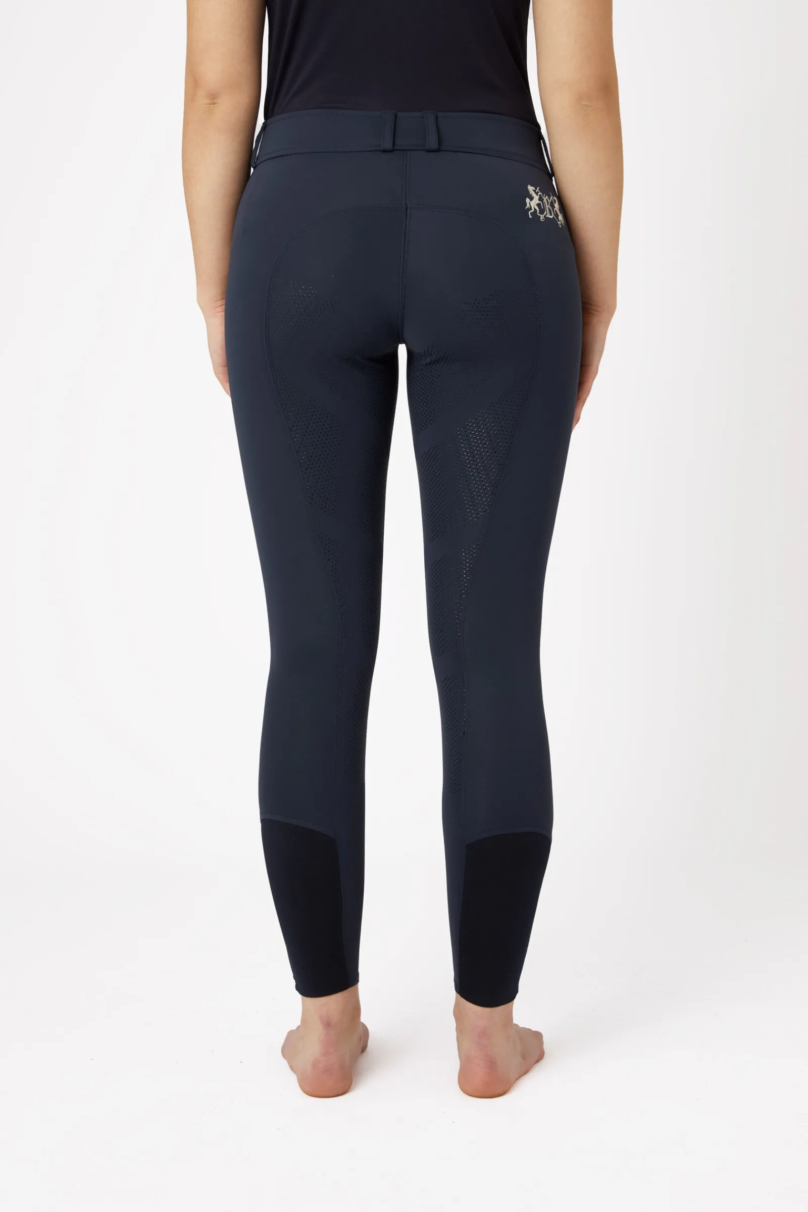 Online B Vertigo Meghan helforsterkede ridebukser med silikon, dame Helforsterkede Ridebukser