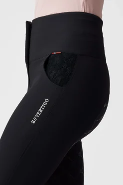 Best B Vertigo Natalia ridebukser med blondelommer, dame Helforsterkede Ridebukser