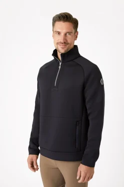 Discount B Vertigo Nicolas funksjonell treningsskjorte med glidelåslommer, herre Ride Gensere & Fleece