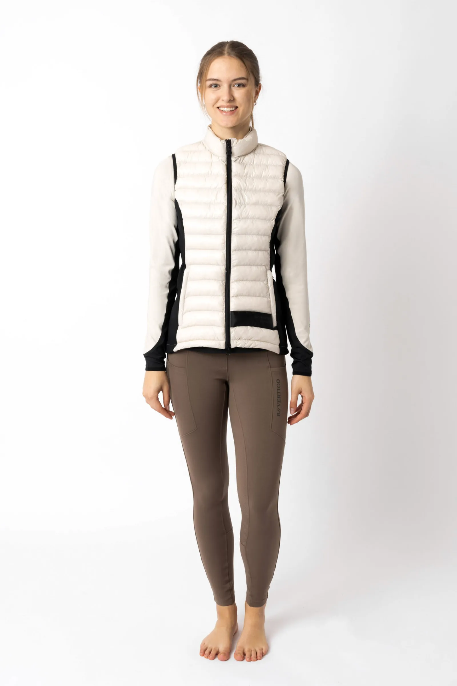 Discount B Vertigo Sia ultralett, fôret ridevest til dame Jakker Og Frakker