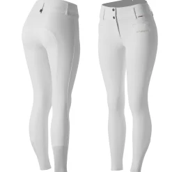 B Vertigo Tiffany helforsterket ridebukse med silikon, dame Helforsterkede Ridebukser