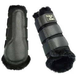 Best Back on Track belegg med 3D nett, m/kunstpels, L-XL Belegg Til Hest