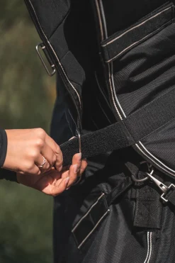 Back on Track Obsidian Turnout Rug, 0g Regndekken