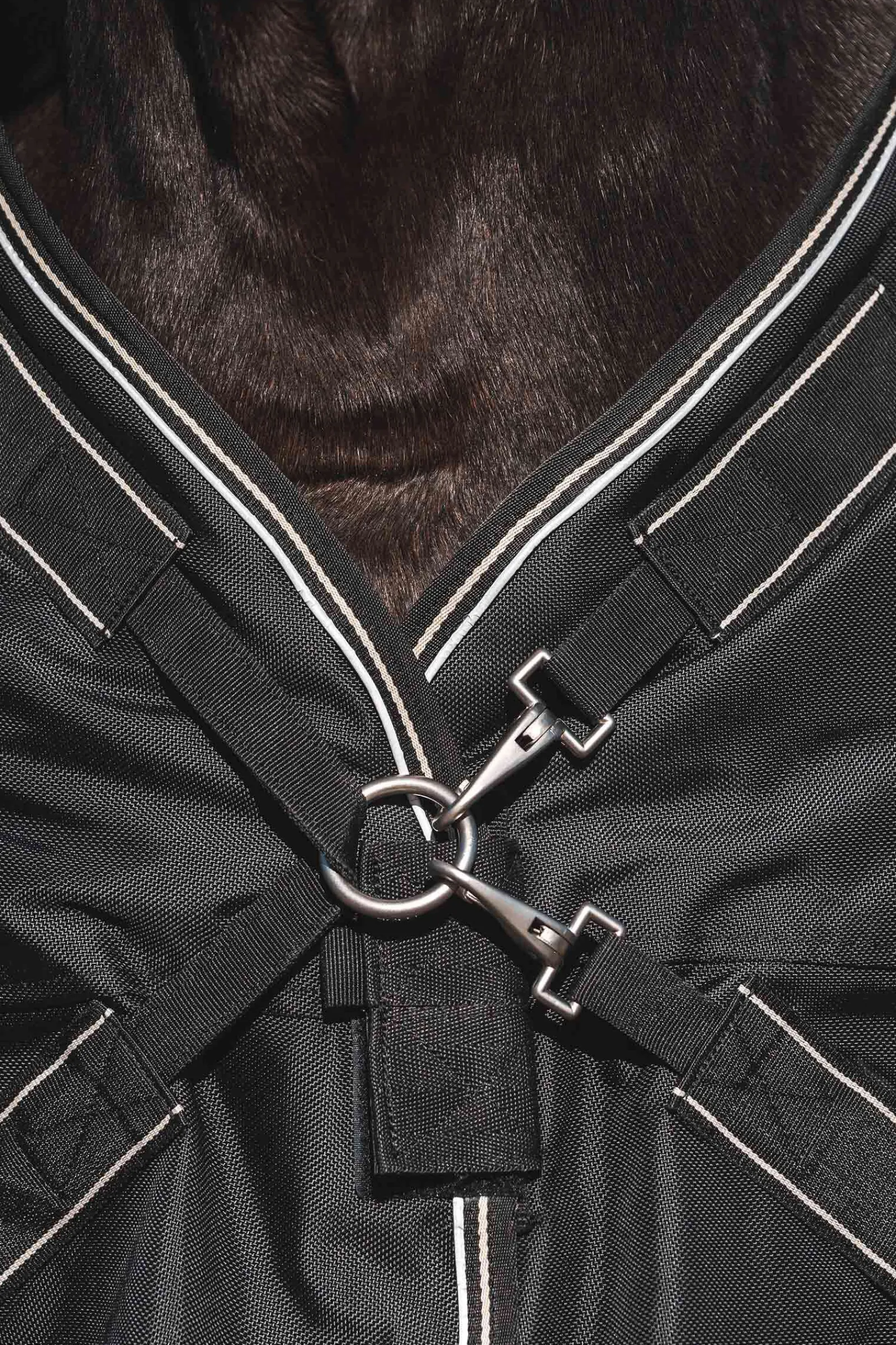 New Back on Track Obsidian Utedekken med avtakbart halsstykke, 150g Overgangsdekken & Vinterdekken