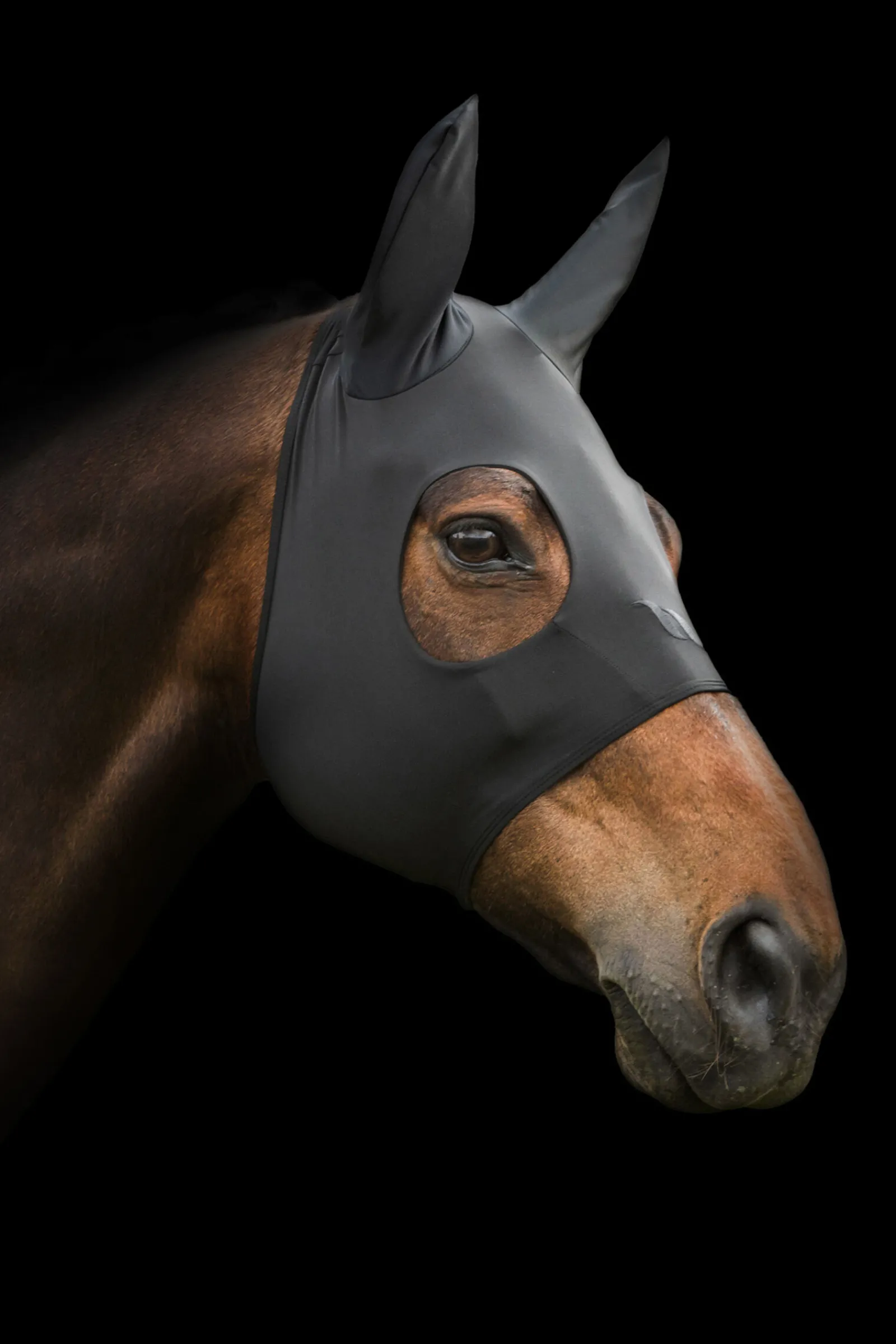 New Back on Track Spirit Beroligende maske med ører Fluemasker & Fluepannebånd|Fluemasker & Fluepannebånd