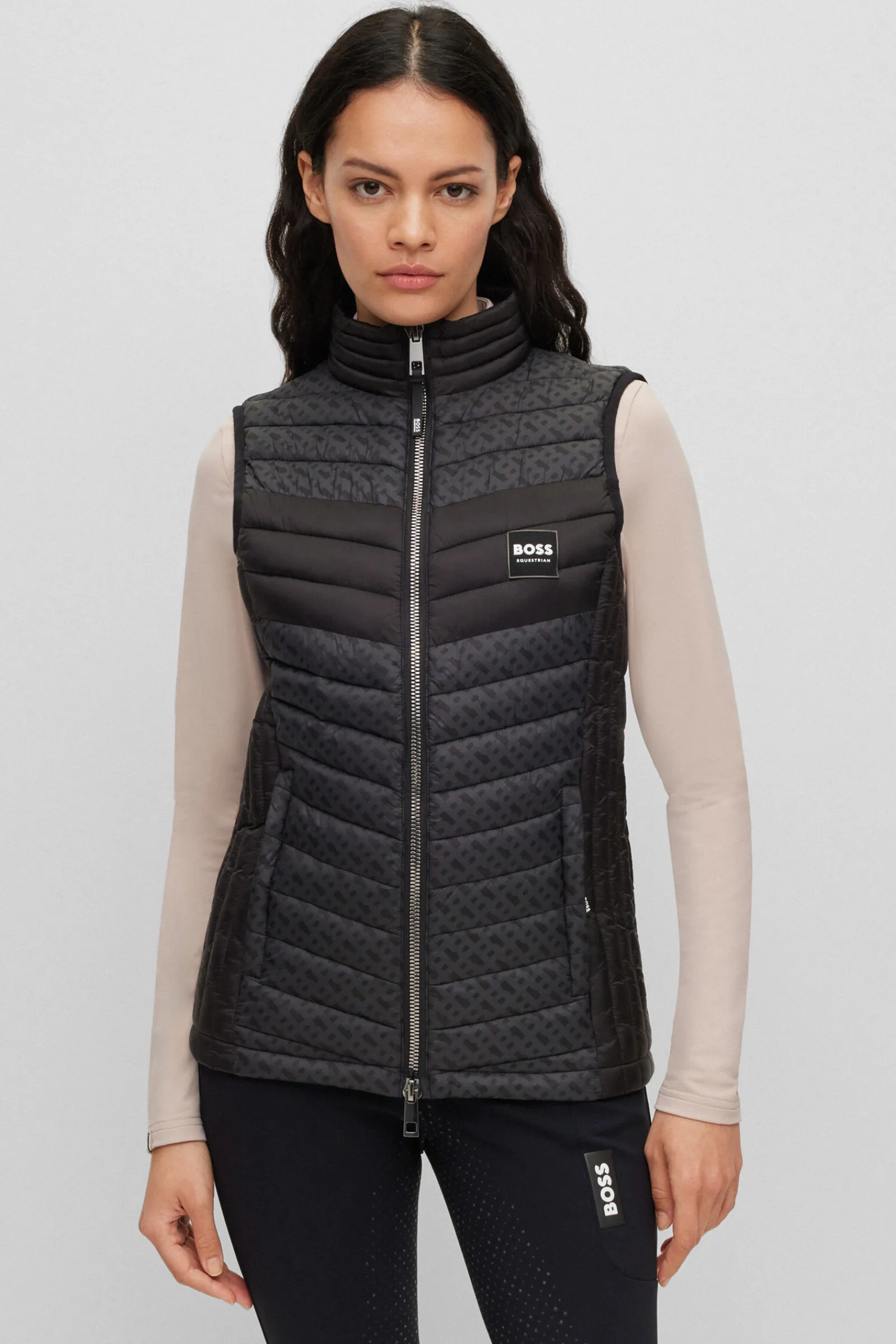 Clearance Bea Monogram damevest Jakker Og Frakker